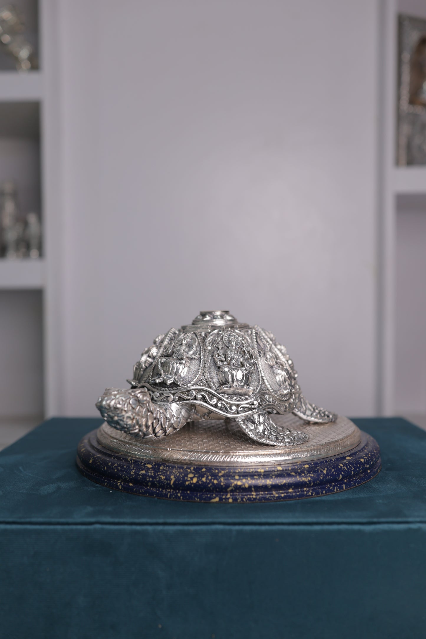 Handcrafted Silver Tortoise