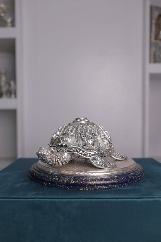 Handcrafted Silver Tortoise