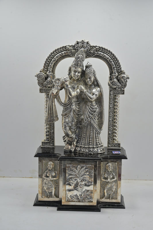 Raha Krishna Silver Idol