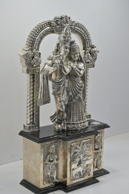 Raha Krishna Silver Idol