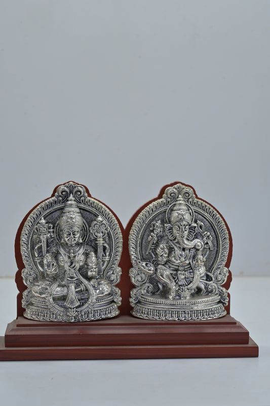 Divine Prosperity Lakshmi Ganesha Idol
